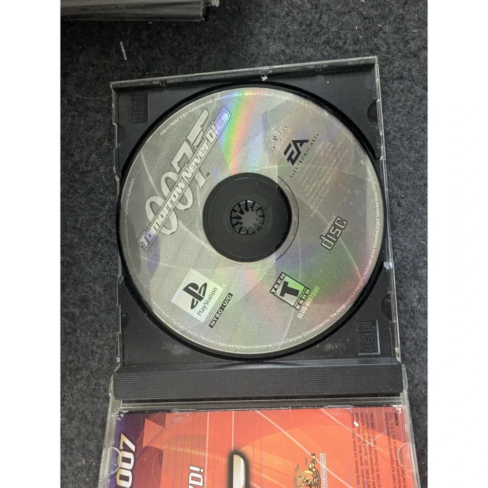 PlayStation 1 007 Tomorrow Never Dies Black‎ Label Sony PS1